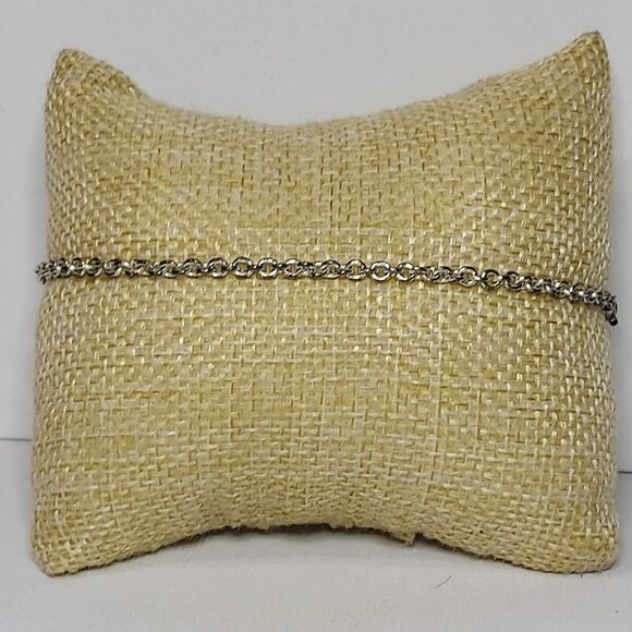 Unbranded Bracelet Cable Chain 9" inches Lobster closure - Picture 5 of 6